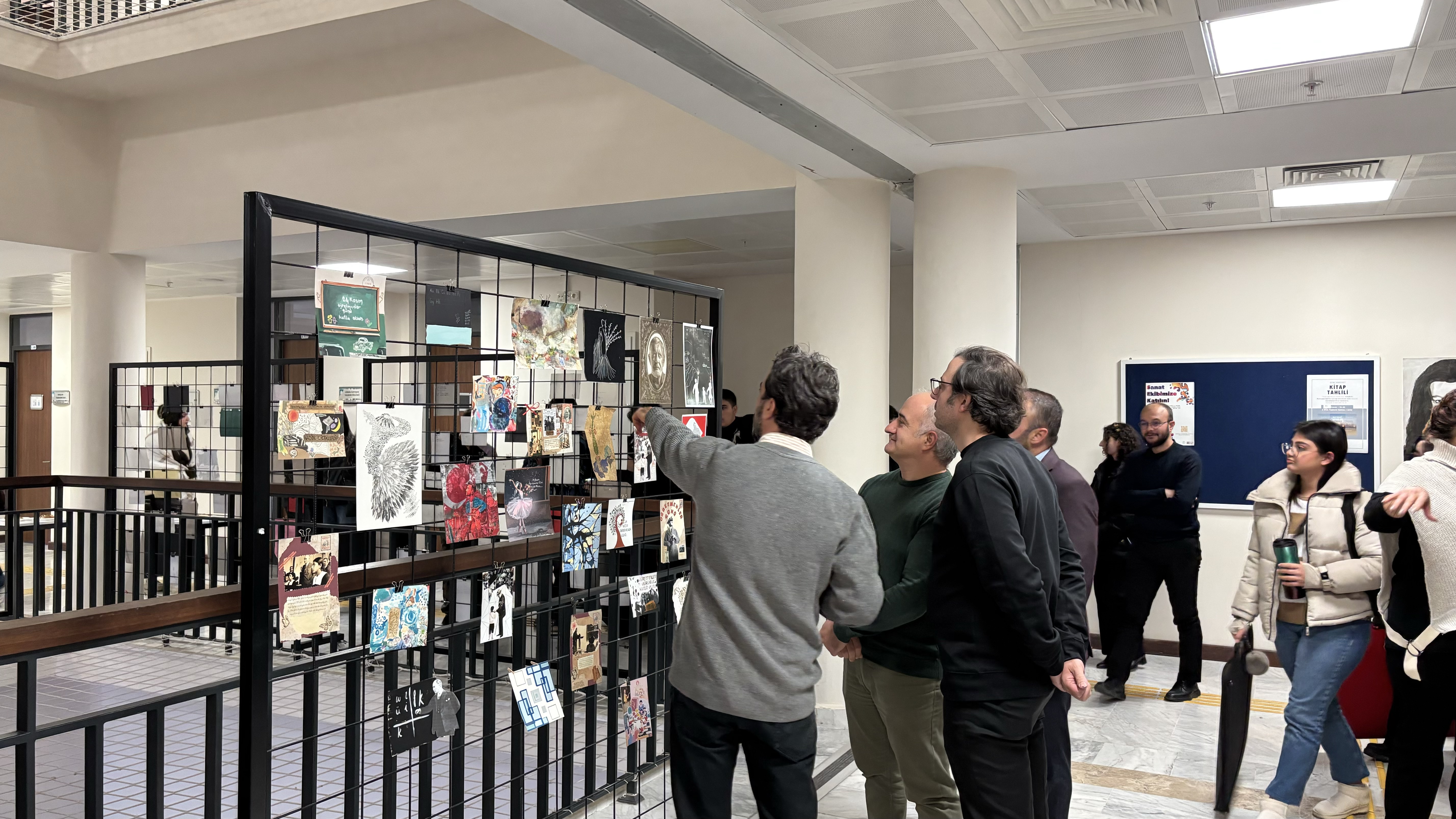 "24 Kasım Posta Sanatı" Sergisi Açılışı