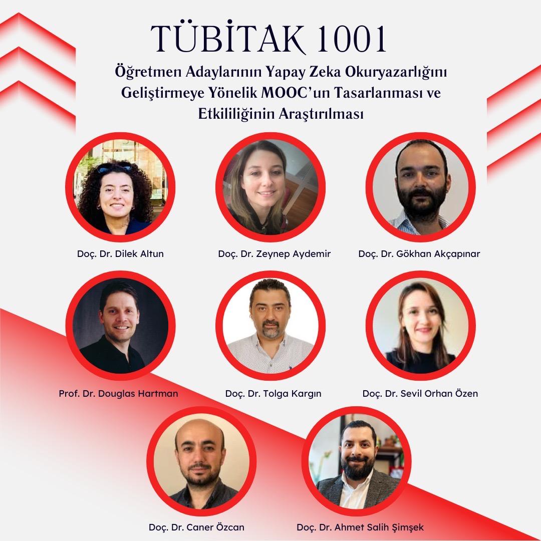 Doç. Dr. Dilek Altun’un yürütücüsü ve Prof. Dr. Douglas Hartman’ın danışman olduğu proje “Cumhuriyetimizin 100. Yılı Özel Çağrısı” kapsamında desteklenmeye hak kazanmıştır.