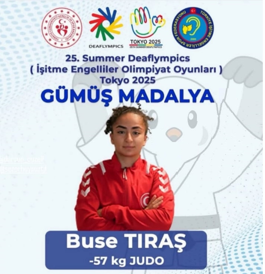 Tokyo’da düzenlenen 25. Deaflympics Oyunlarında Gümüş Madalya