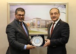 Türkiye Sağlık Politikaları Başkanından Sn. Rektörümüze Ziyaret