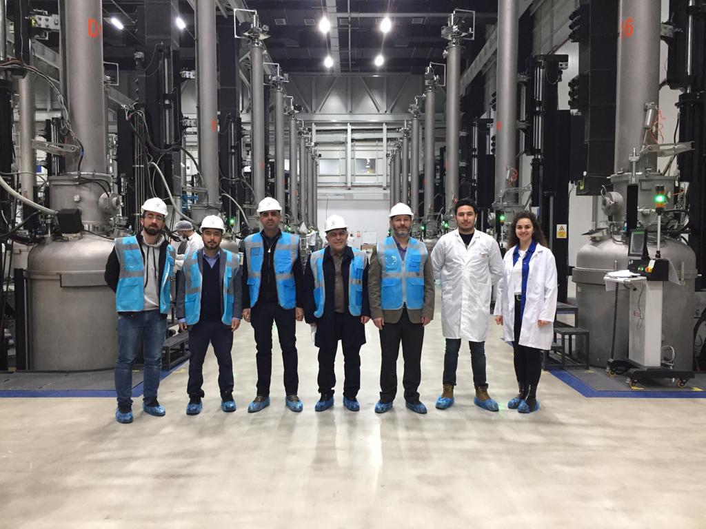 Üniversitemiz Mühendislik ve Doğa Bilimleri Fakültesi Kalyon PV'yi Ziyaret Etti