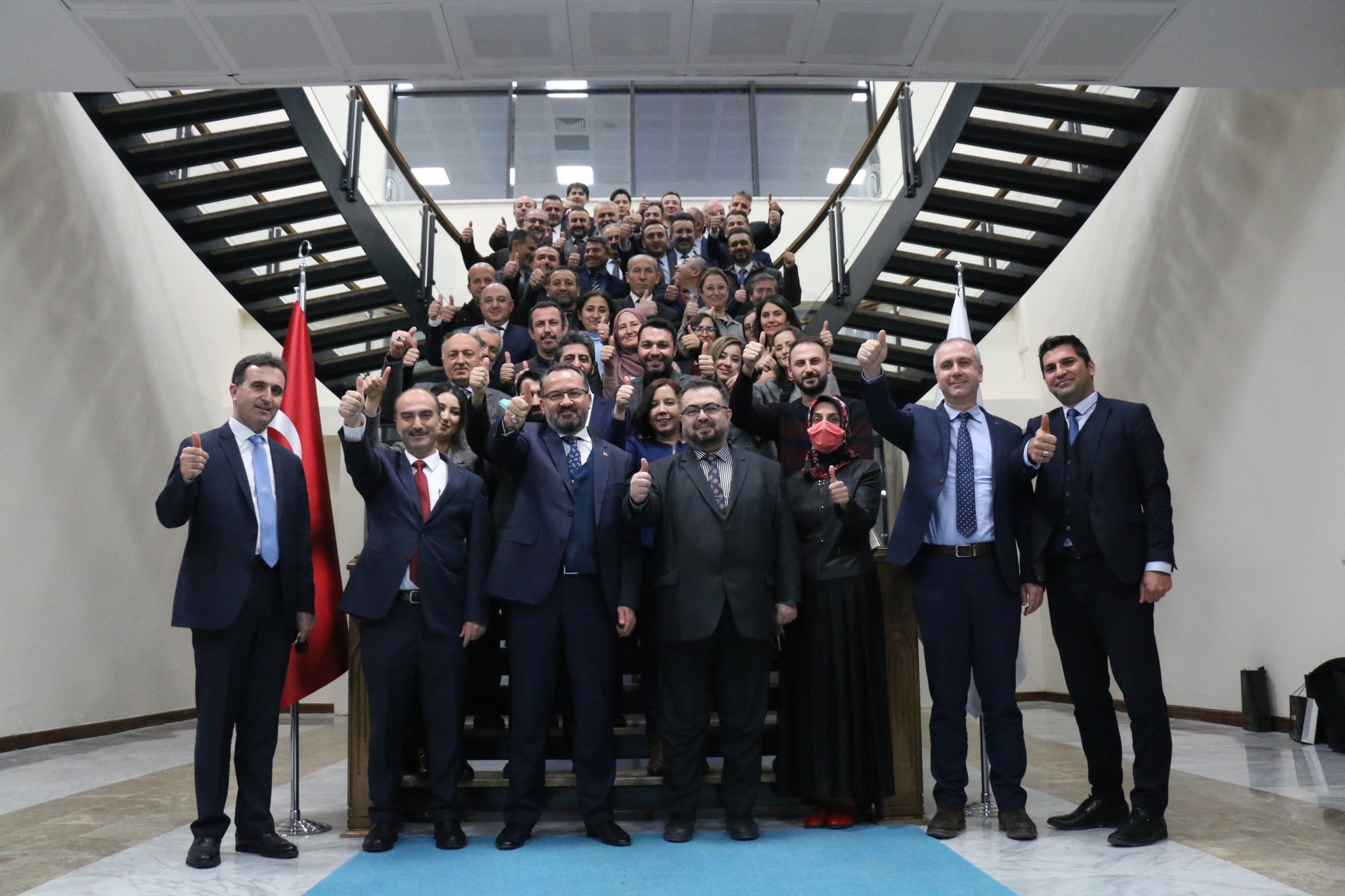 Rektör Aydınlı, AYBÜ ailesi ile yıl sonu istişare toplantısında buluştu