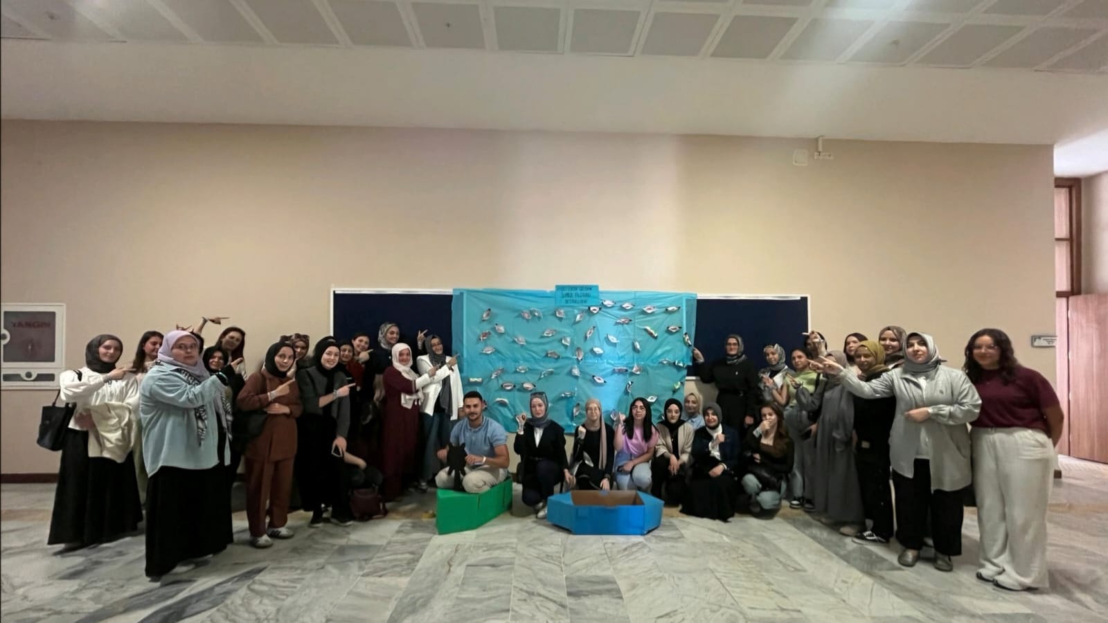 Fakültemiz Çocuk Gelişimi Bölümü, oryantasyon etkinliği ve küresel SUMUD Filosuna Destek Atölyesi gerçekleştirmiştir.