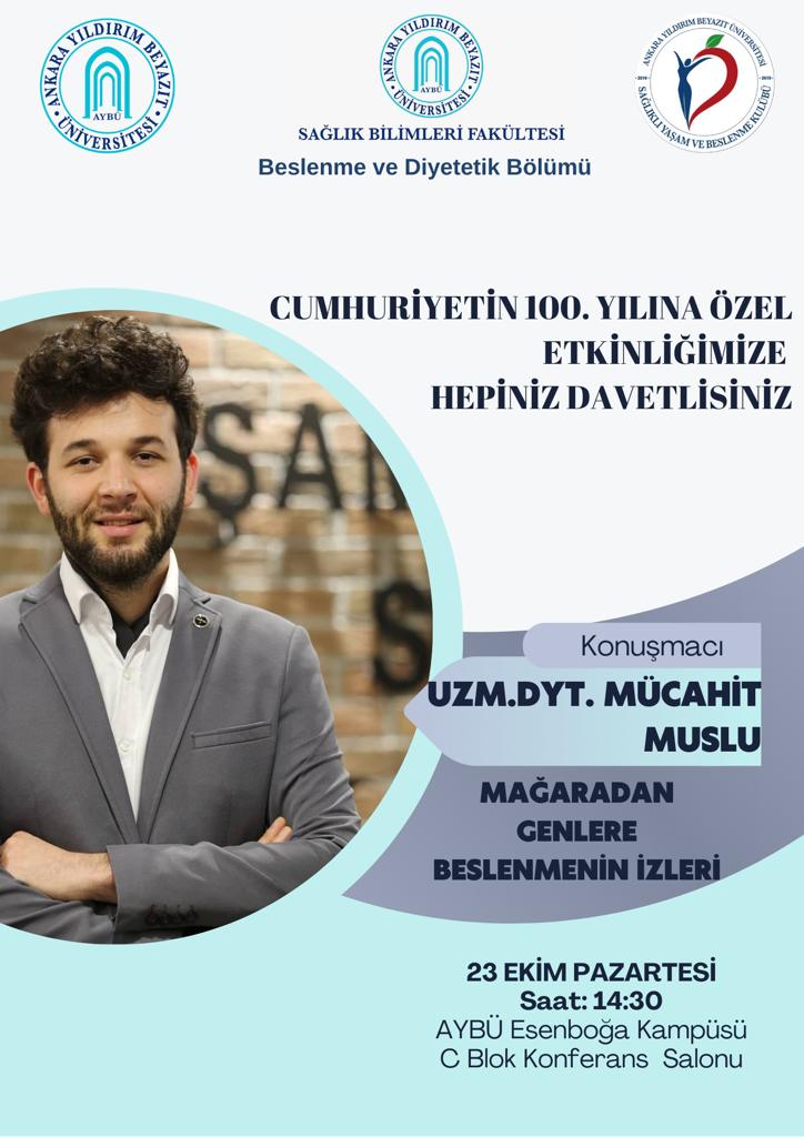 Mağaradan Genlere Beslenmenin İzleri Etkinliği