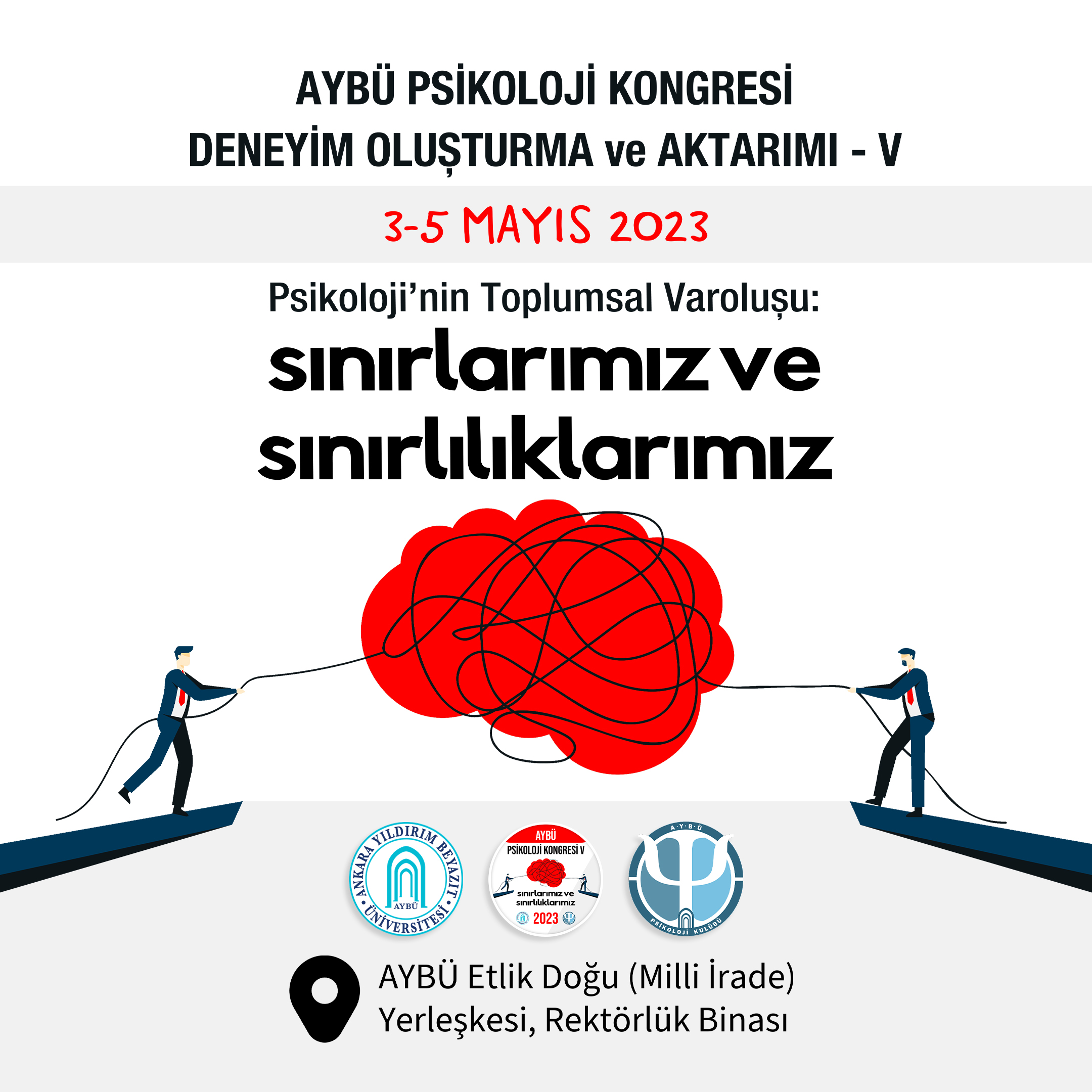 AYBÜ Psikoloji Kongresi Gerçekleştirilecektir.