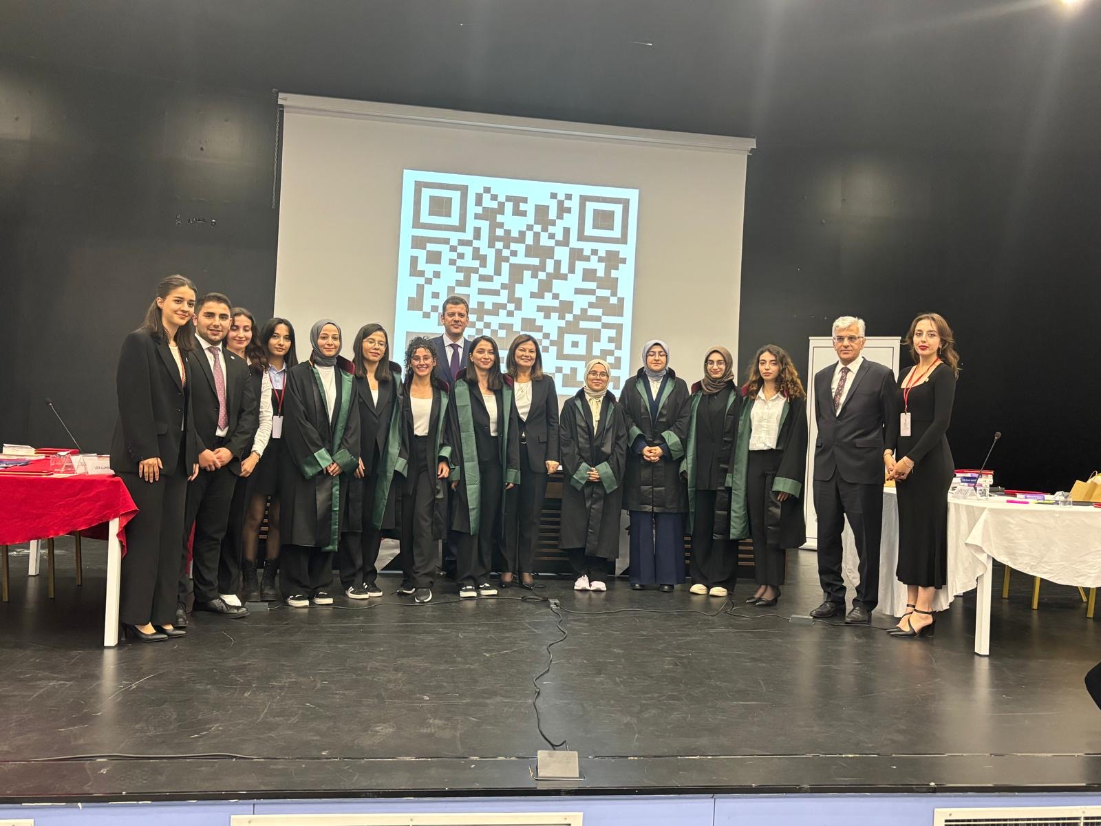 Our faculty students won the Second Prize in the 3rd Moot Court Competition organized by Ankara Hacı Bayram Veli University Law, Justice and Social Research Society (HASAT).