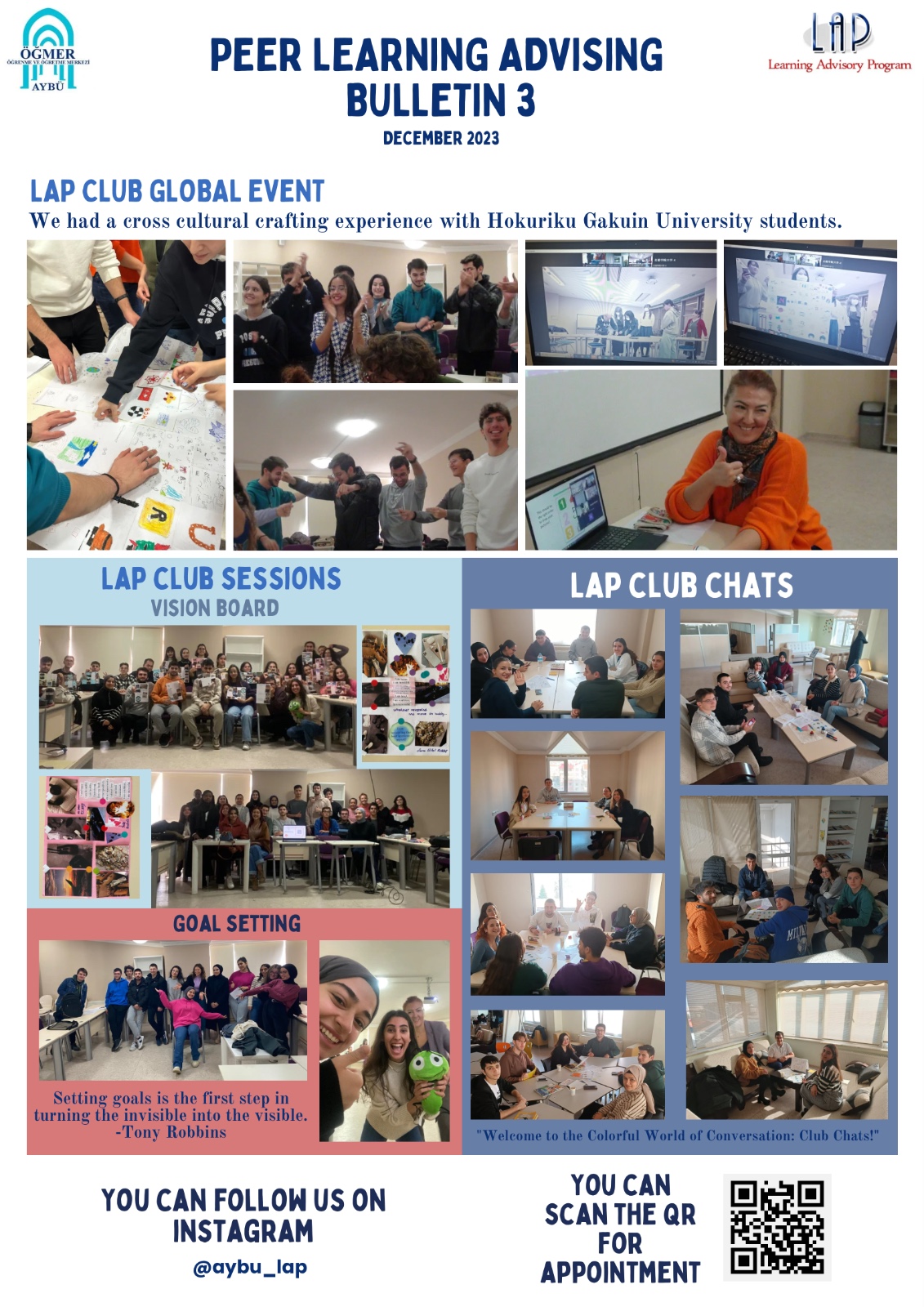 PEER LEARNING ADVISING BULLETIN 3