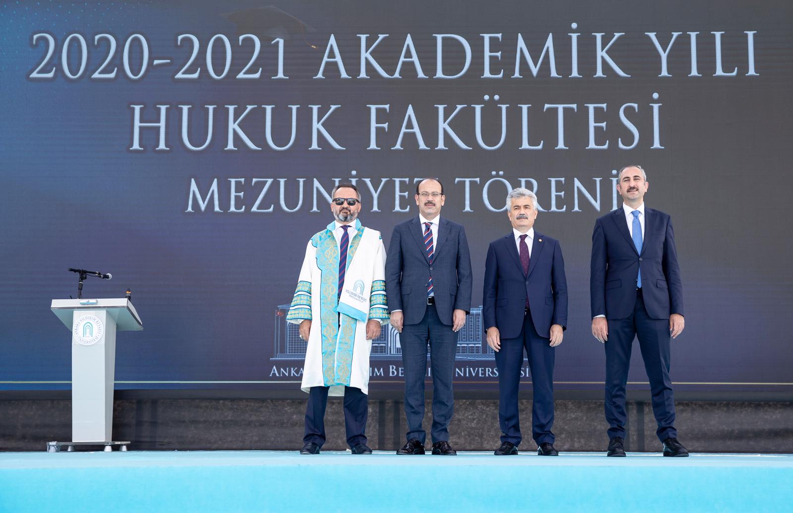 Graduation Ceremony of AYBU Faculty of Law was held