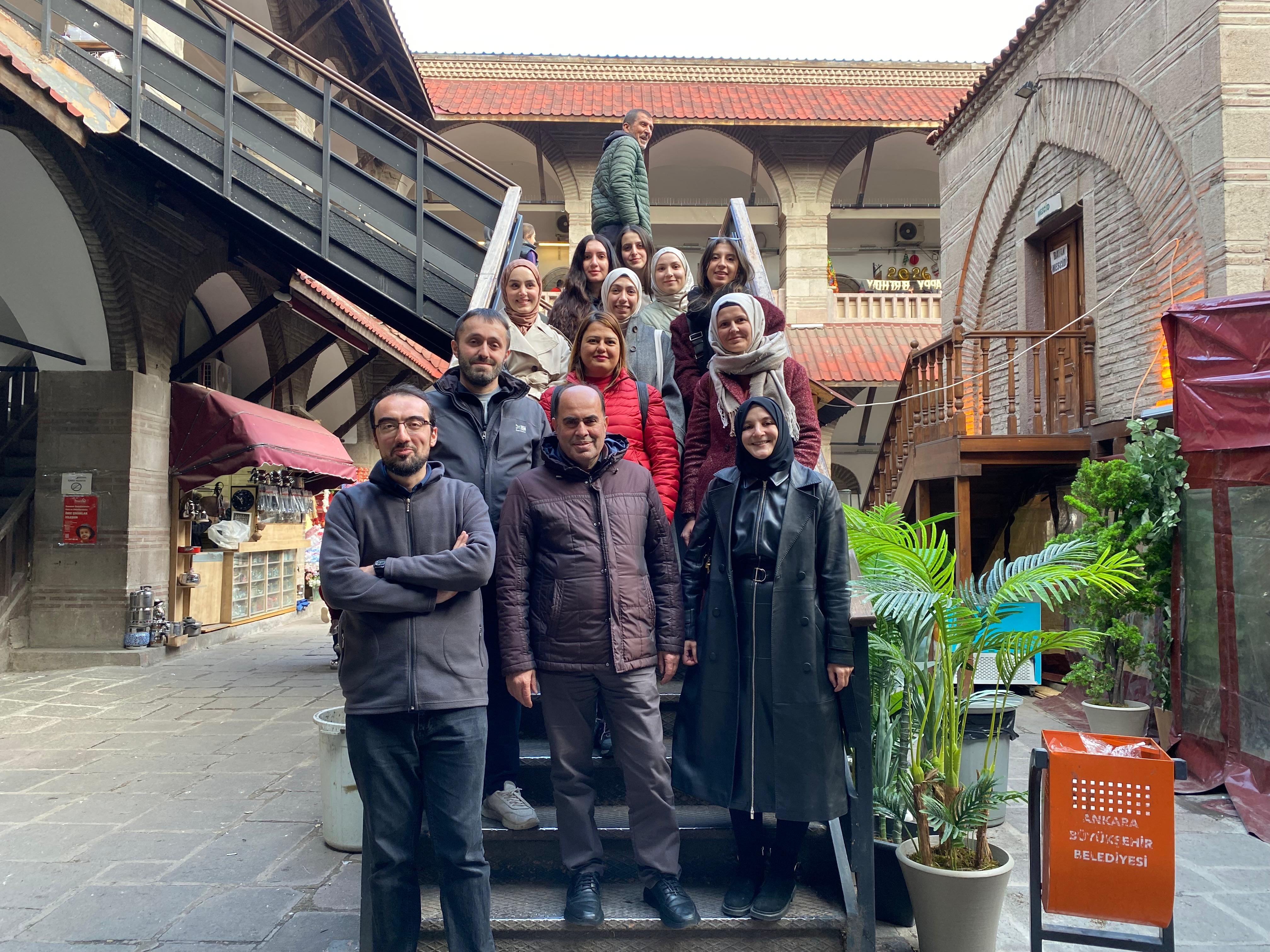 AYBÜ Lisansüstü Öğrencilerine Yönelik Ulus Gezisi Düzenlendi