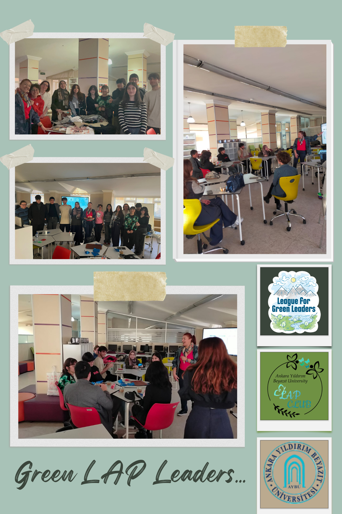 Uluslararası Başarıdan Sürdürülebilir Geleceğe: Ödüllü Sürdürülebilir LAP Liderleri Projesi Tamamlandı
