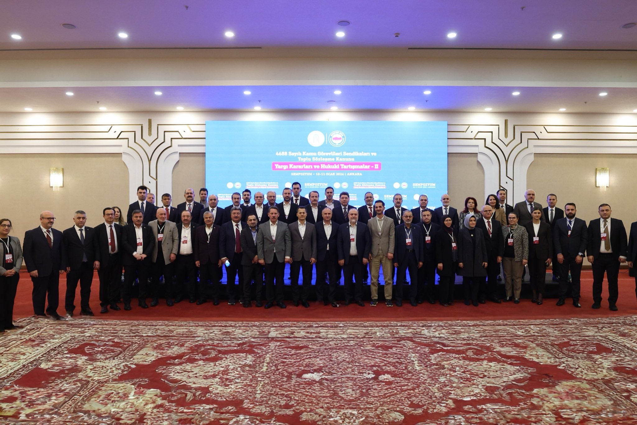 AYBÜ ve Memur-Sen ile İş Birliğinde “4688 Sayılı Kamu Görevlileri Sendikaları ve Toplu Sözleşme Kanunu" Yargı Kararları ve Hukuki Tartışmalar-II Sempozyumu” Düzenlendi. 