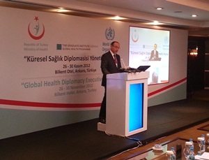 Küresel Sağlık Diplomasisi Yönetici Kursu
