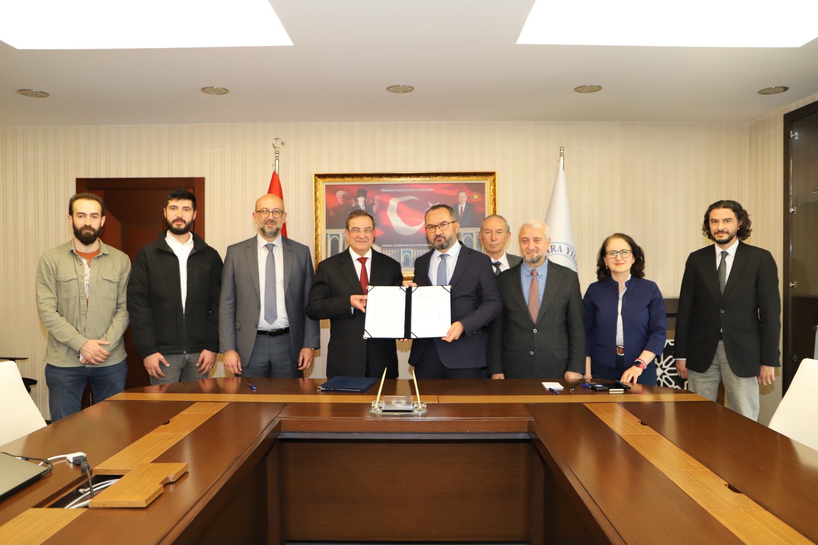 Üniversitemiz ve Halbes Enerji Firması Arasında Teknik İş Birliği Protokolü İmzalandı