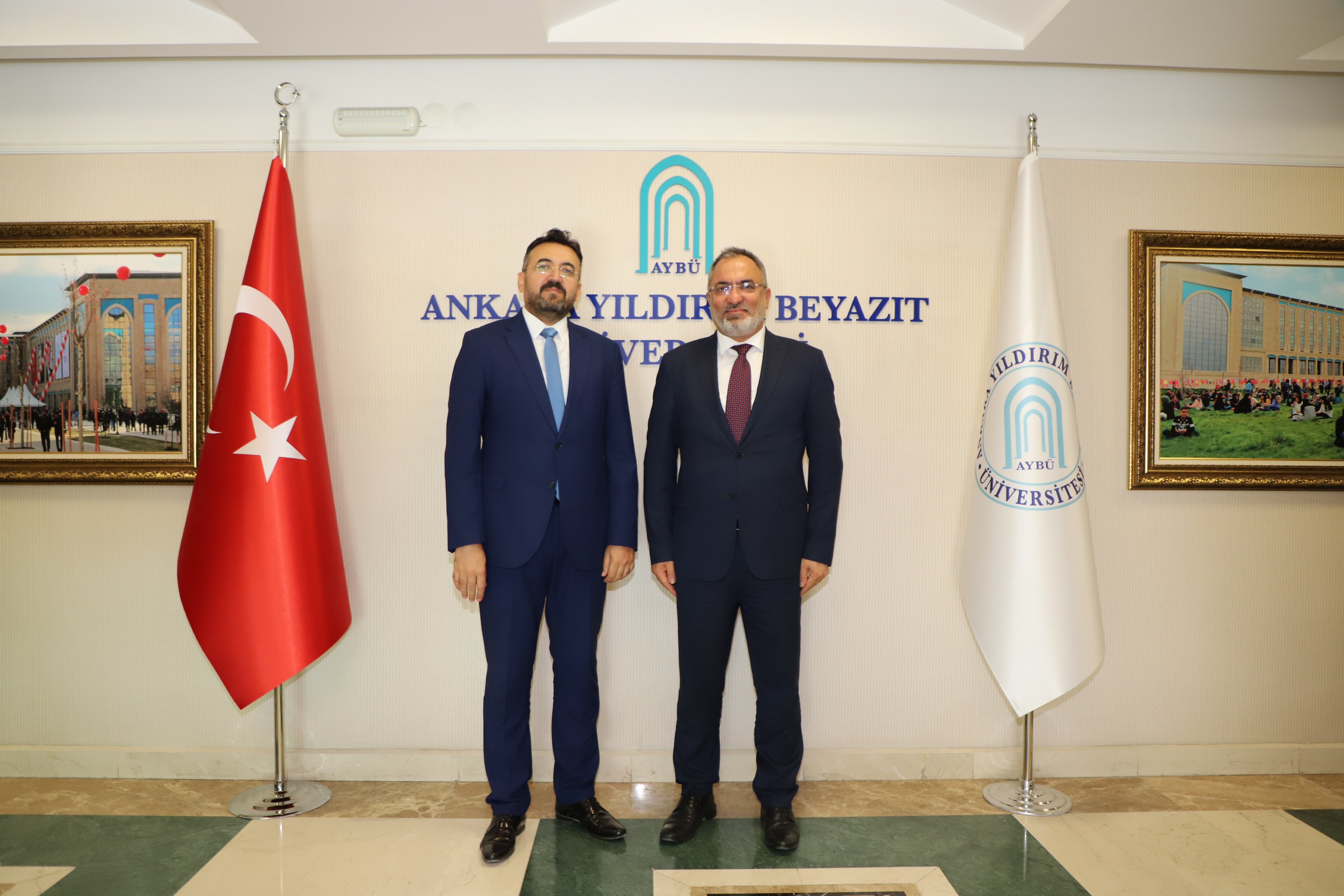 Sağlık Bakanlığı'ndan Rektörümüze Ziyaret 