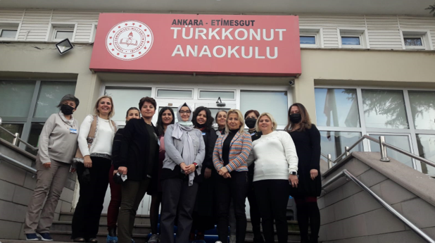 Bölümümüz Dr. Öğr. Üyesi K. Büşra KAYNAK EKİCİ tarafından Türkkonut Anaokulu öğretmenleri ve yöneticilerine 1 Aralık 2021 tarihinde “Piramit Metodu” konulu seminer verilmiştir.