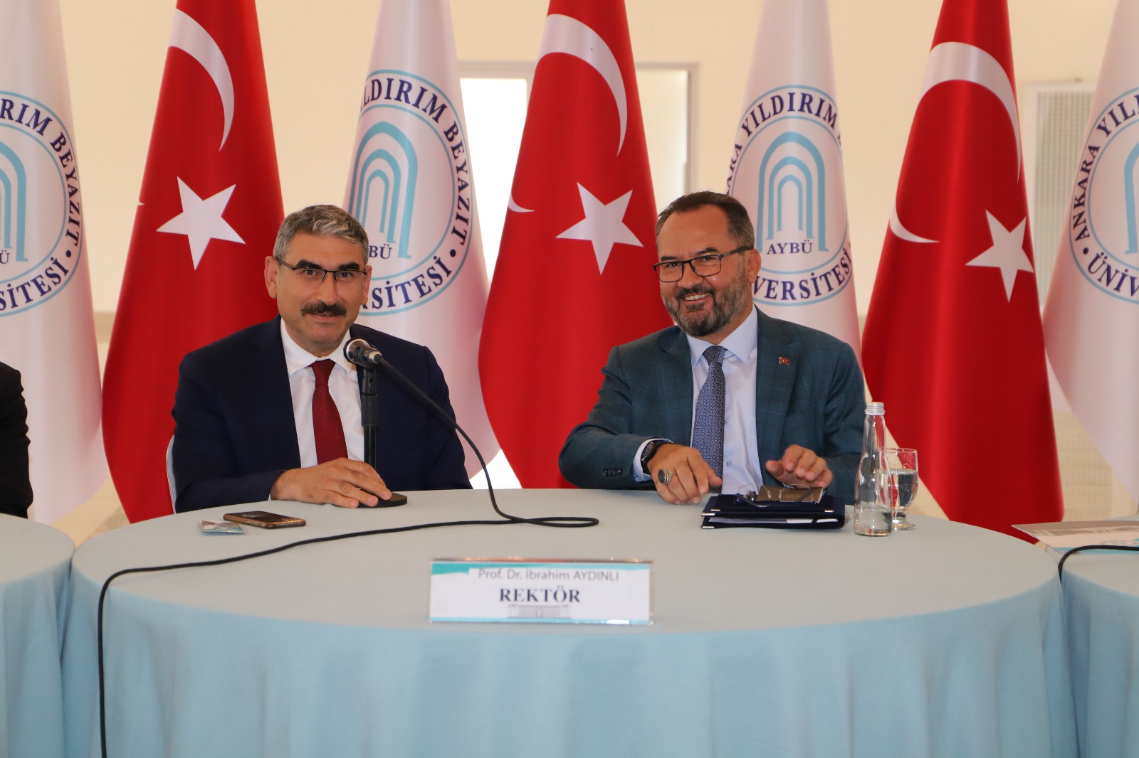 AYBU Senate Meeting was held with the Participation of Member of Council of Higher Education of Turkey (YÖK) Prof. Dr. Cevahir Uzkurt