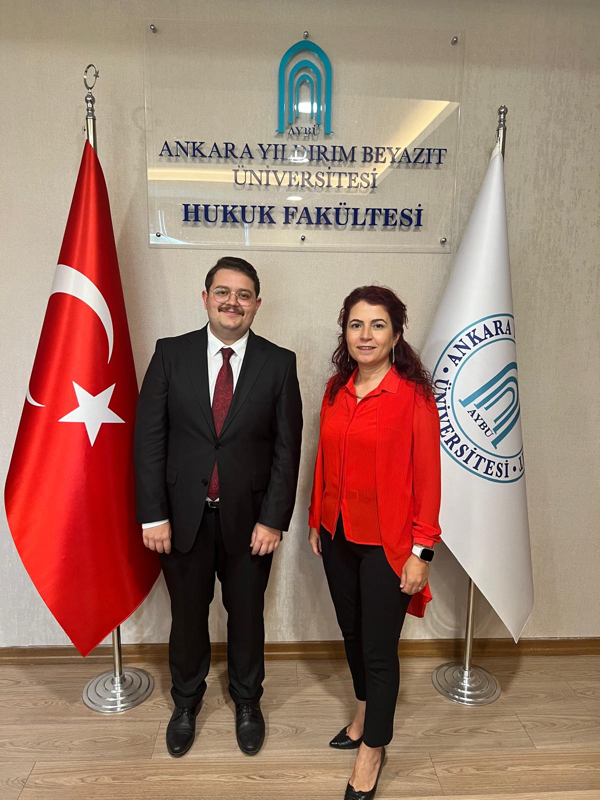 Mehmet Zahid YENER, a Faculty Research Assistant, became the first student to complete his undergraduate, graduate, and doctorate education at AYBU Faculty of Law.