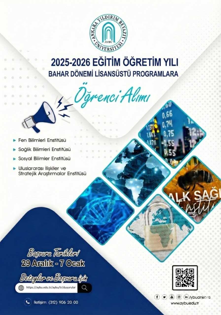 Graduate Program Applications for the Spring Semester of the 2025–2026 Academic Year are Starting