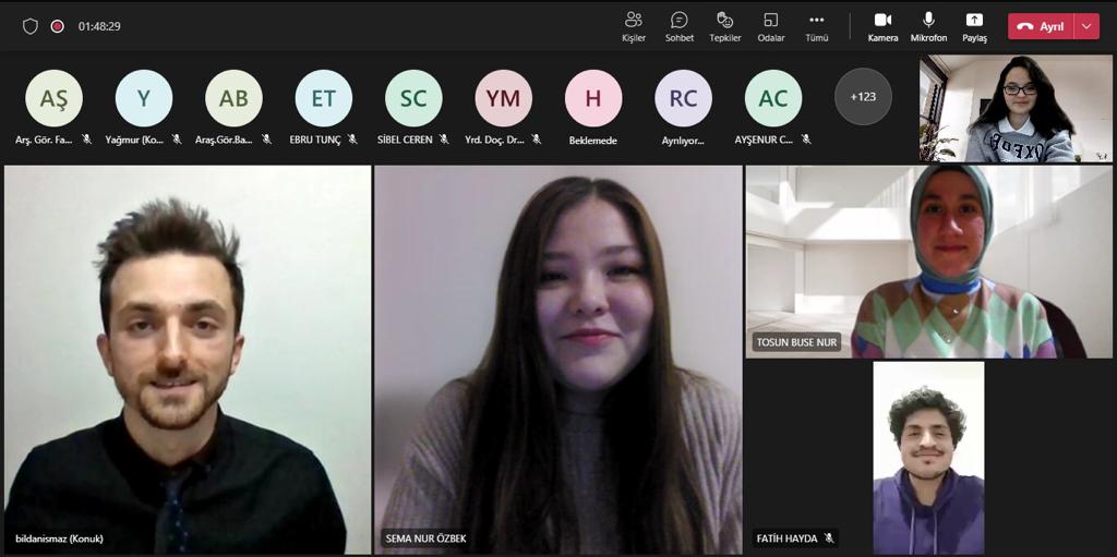 “Kariyer Günleri” Etkinliğinin 1. Oturumu