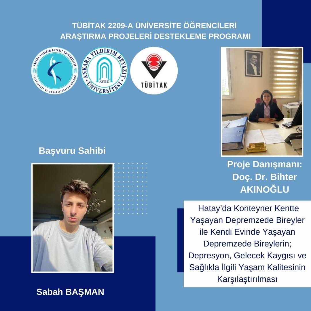 TÜBİTAK 2209-A Üniversite Öğrencileri Araştırma Projeleri Destekleme Programı Kapsamında Kabul Edilen Projeler!