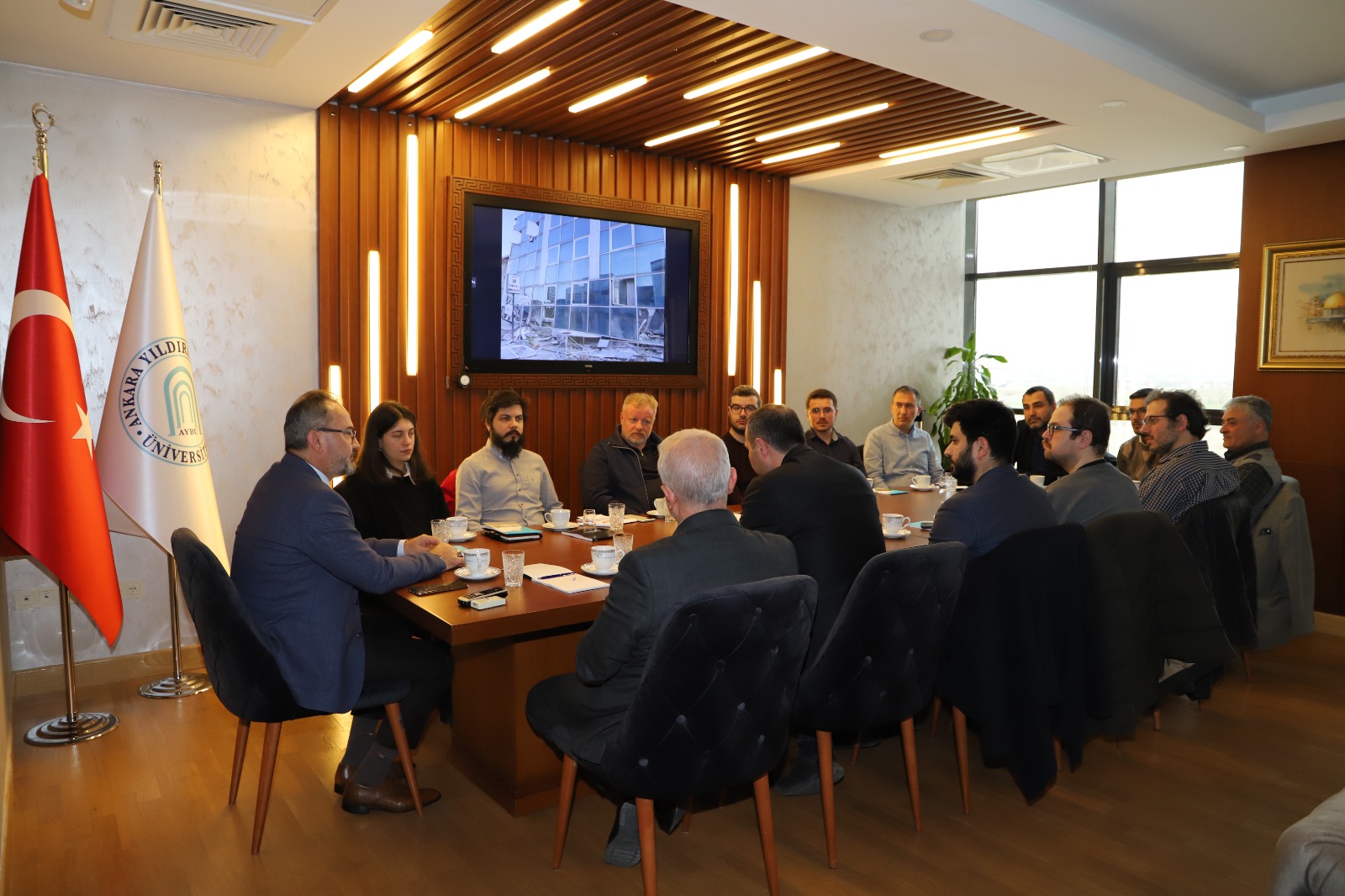 AFET BÖLGESİNDEN DÖNEN HOCALARIMIZ İZLENİMLERİNİ AKTARDILAR