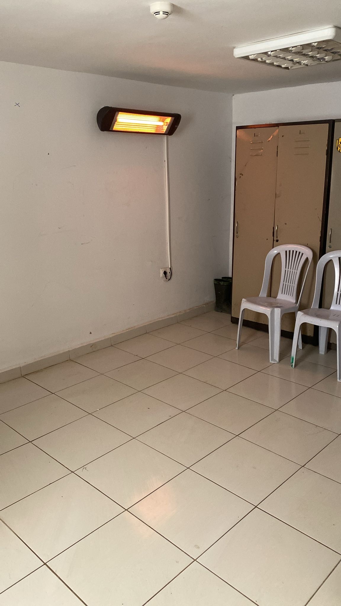 Merkezimiz Alanlarına Isıtıcı Takıldı