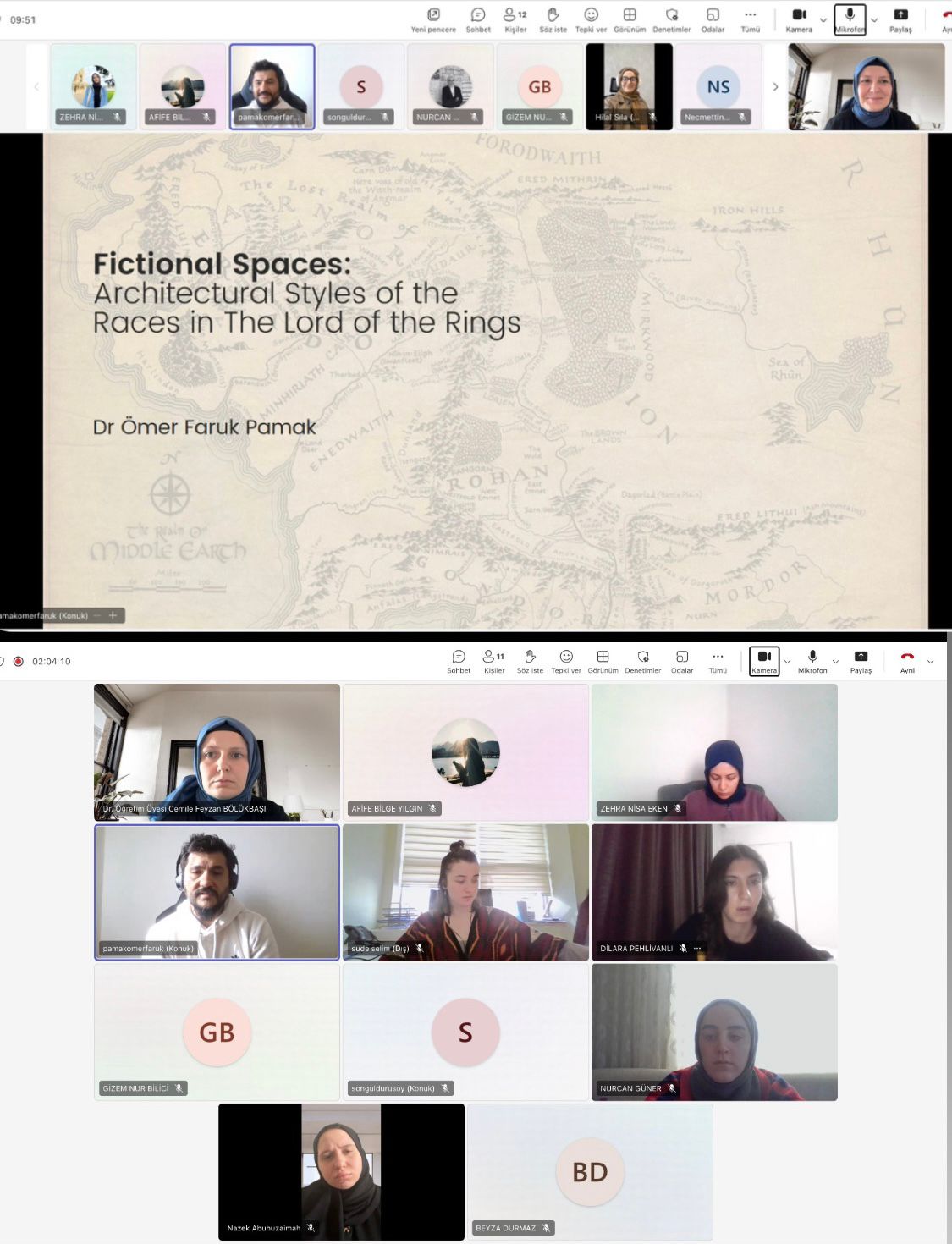 Tolkien’s Immortal Masterpiece Reimagined: The Architecture of Middle-Earth Lecture Took Place at AYBU