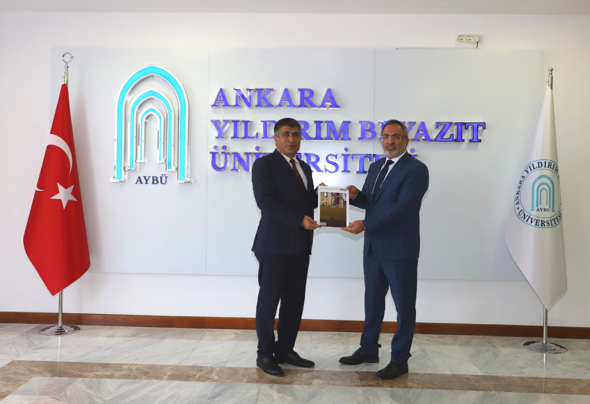 Nevşehir Hacı Bektaş Veli Üniversitesi'nden Rektörümüze Ziyaret 