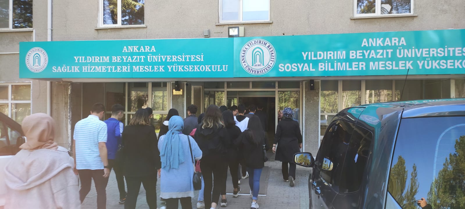 Yüksekokulumuzu Çubuk Meslek Liseleri Ziyaret Etti