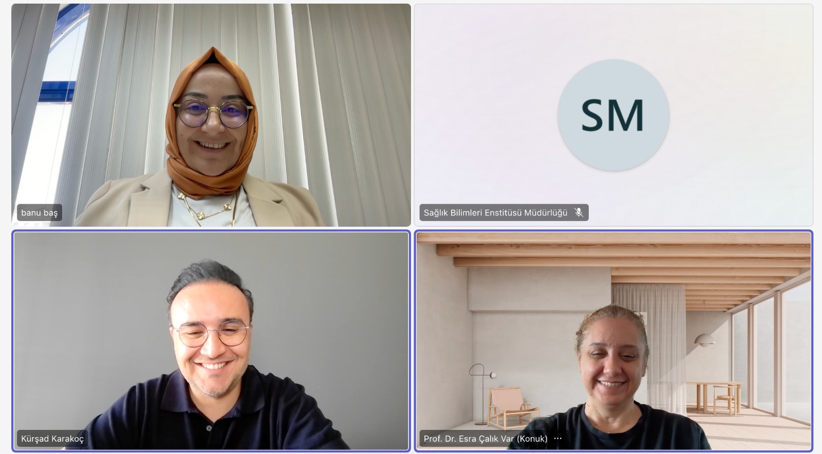 ENSTİTÜ WEB KOMİSYON TOPLANTISI ONLİNE OLARAK GERÇEKLEŞTİRİLMİŞTİR.