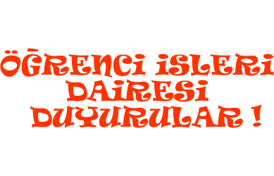 YURT DIŞI KONTENJANINDAN ÖĞRENCİ ALIMI 15 NİSAN - 26 TEMMUZ ARASINDA OLACAKTIR