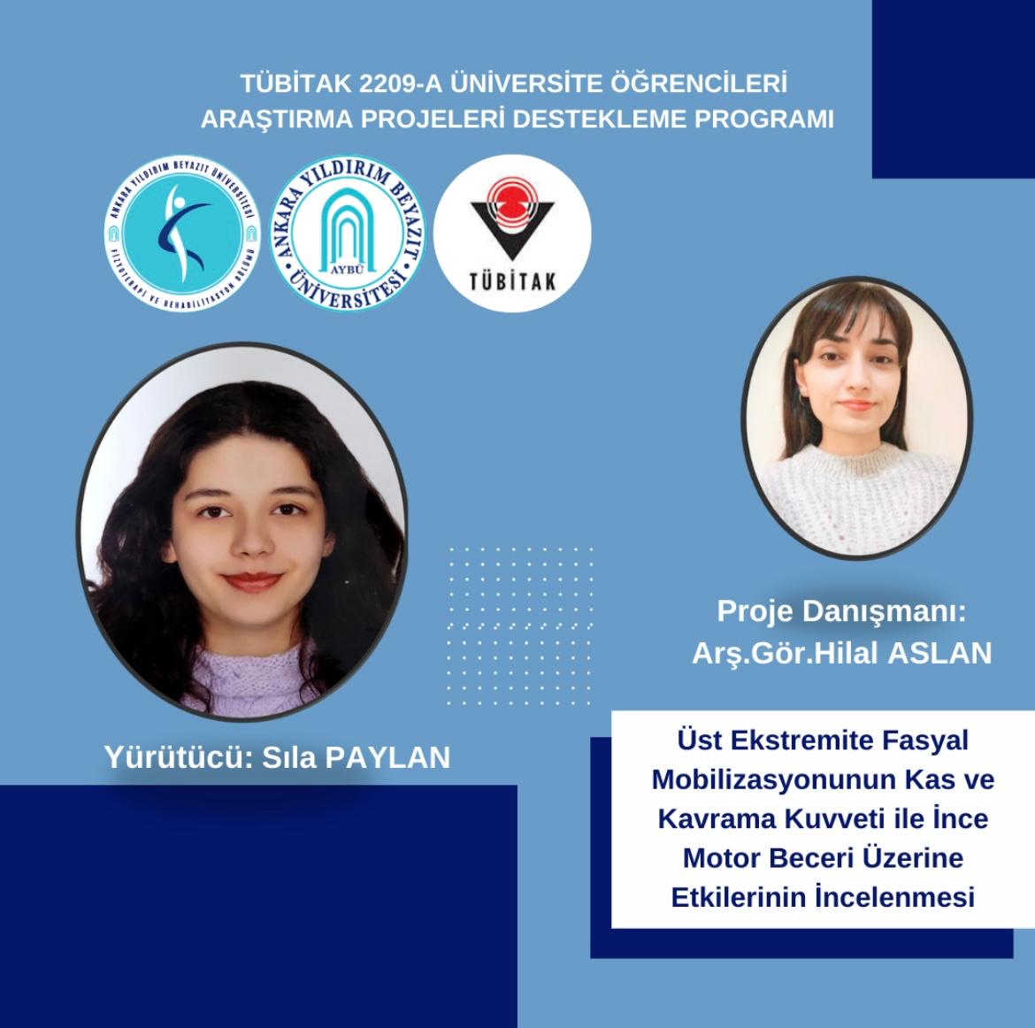 TÜBİTAK 2209-A Üniversite Öğrencileri Araştırma Projeleri Destekleme Programı Kapsamında Kabul Edilen Proje