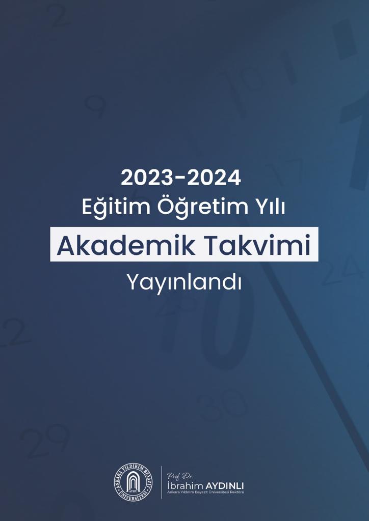 Academic Calendars for the 2023-2024 Academic Year of our University have been published.