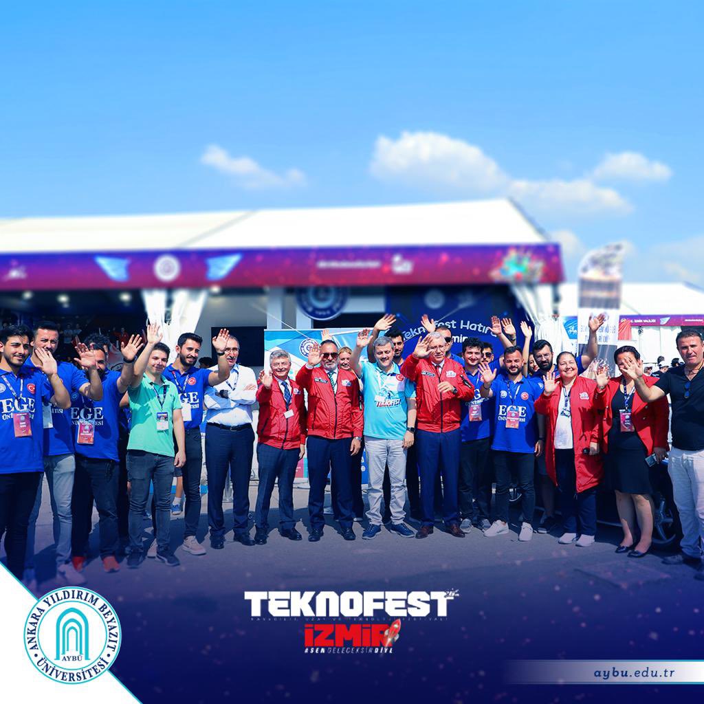 Rektörümüz Prof. Dr. Ali Cengiz Köseoğlu Teknofest 2023 İzmir'de