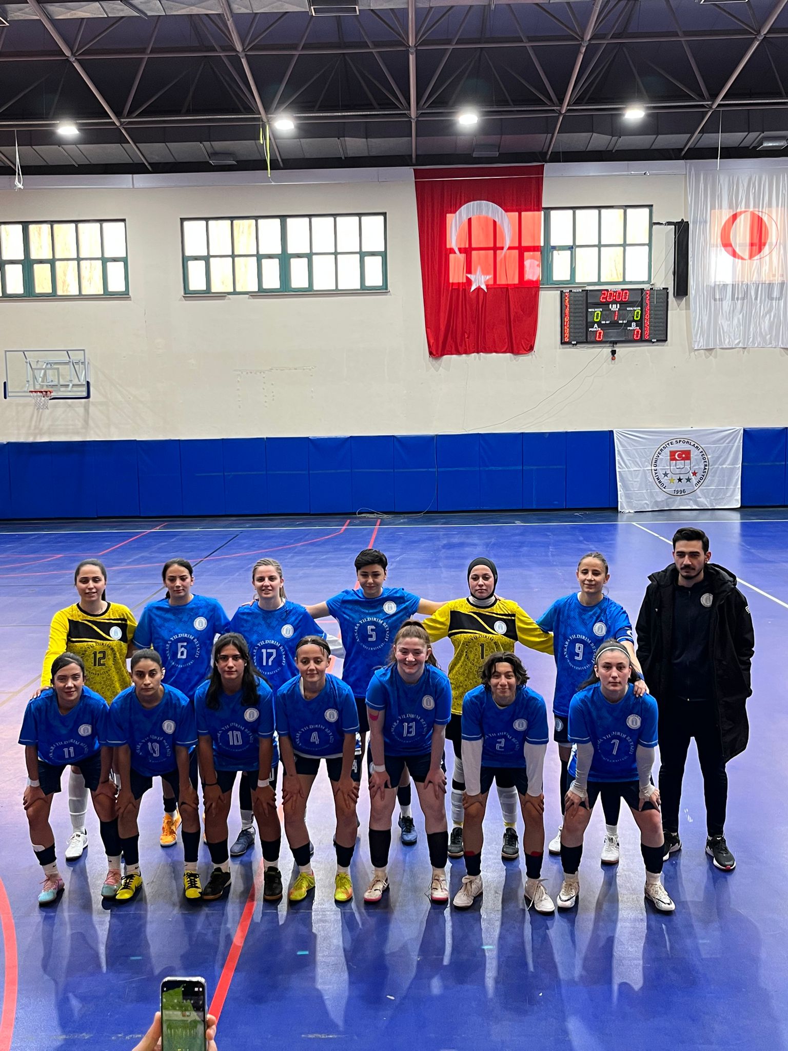 TÜSF Kadınlar Futsal Grup Eleme Grubu Maçı: AYBÜ 7-1 ODTÜ