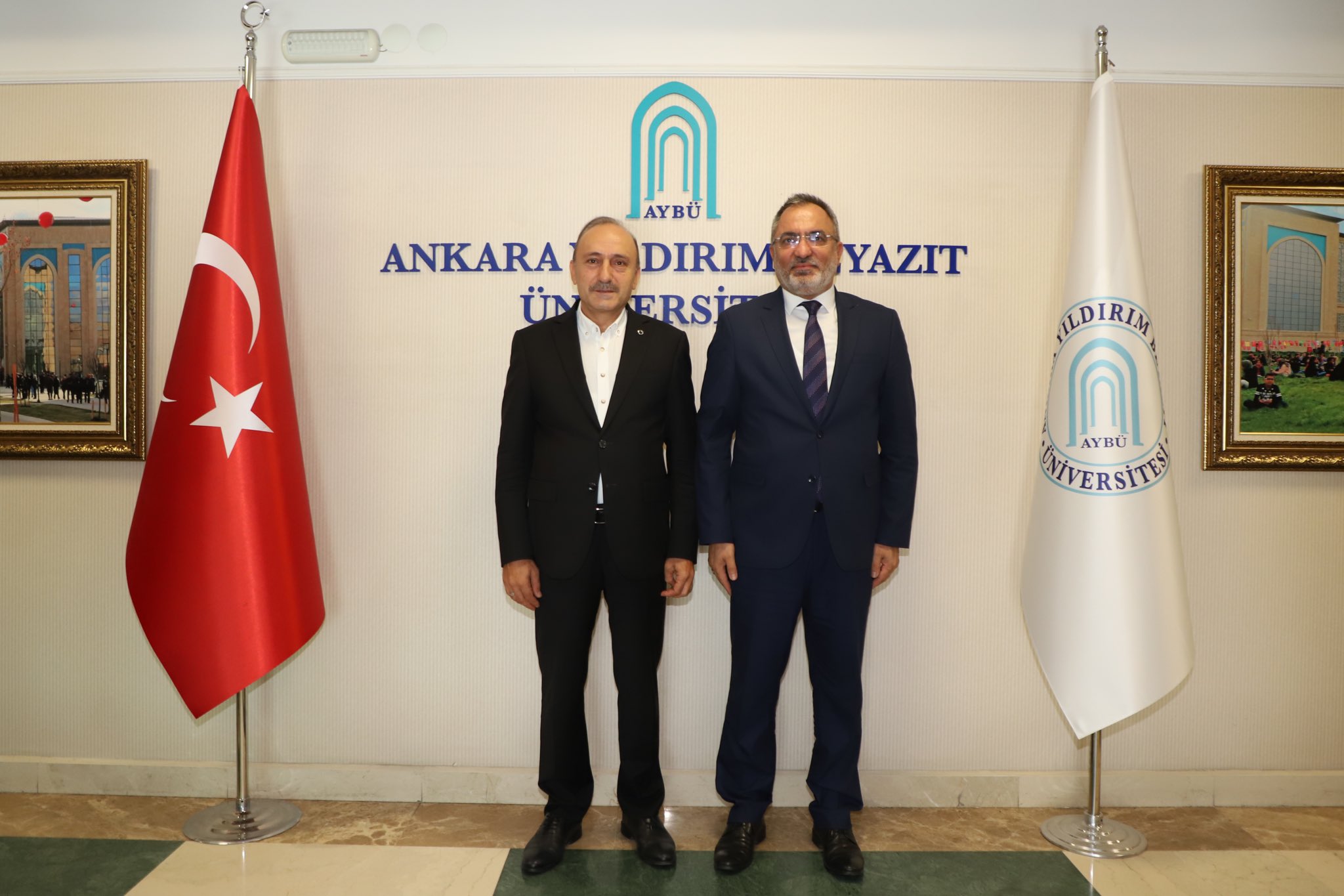 Hak-İş Konfederasyonundan Rektörümüze Ziyaret