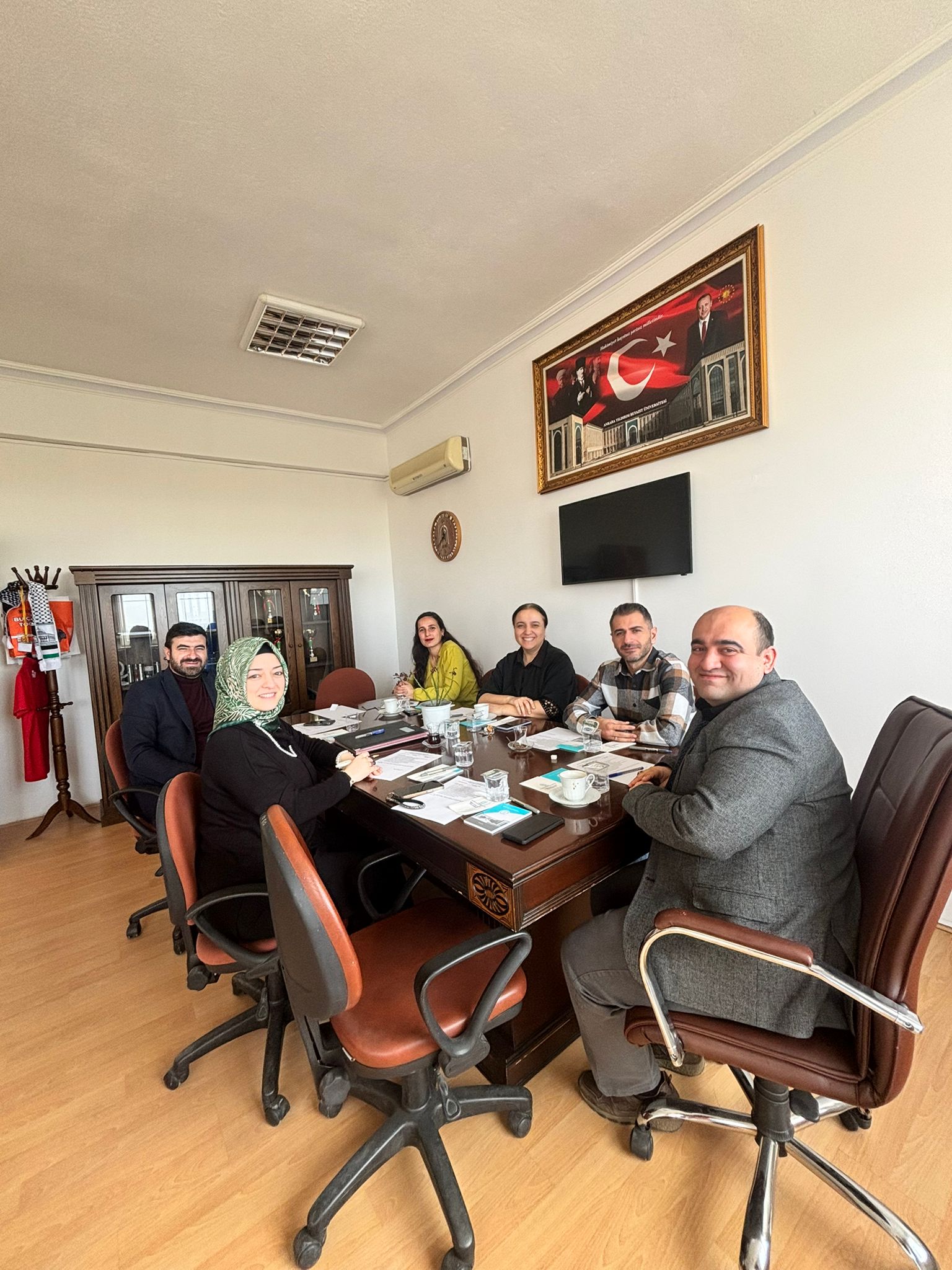 Şereflikoçhisar Berat Cömertoğlu Meslek Yüksekokulu'nda Akademik Kurul Toplantısı Gerçekleştirildi