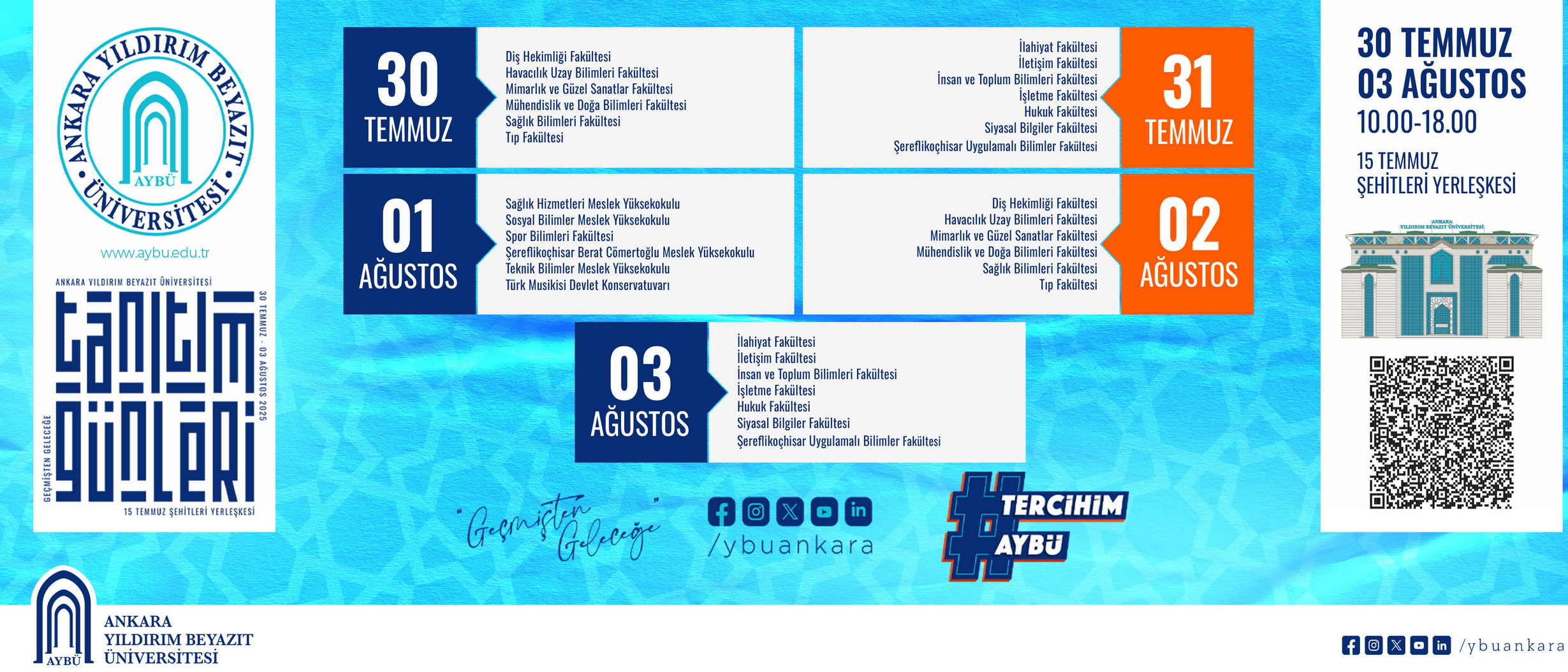 You are invited to open days!