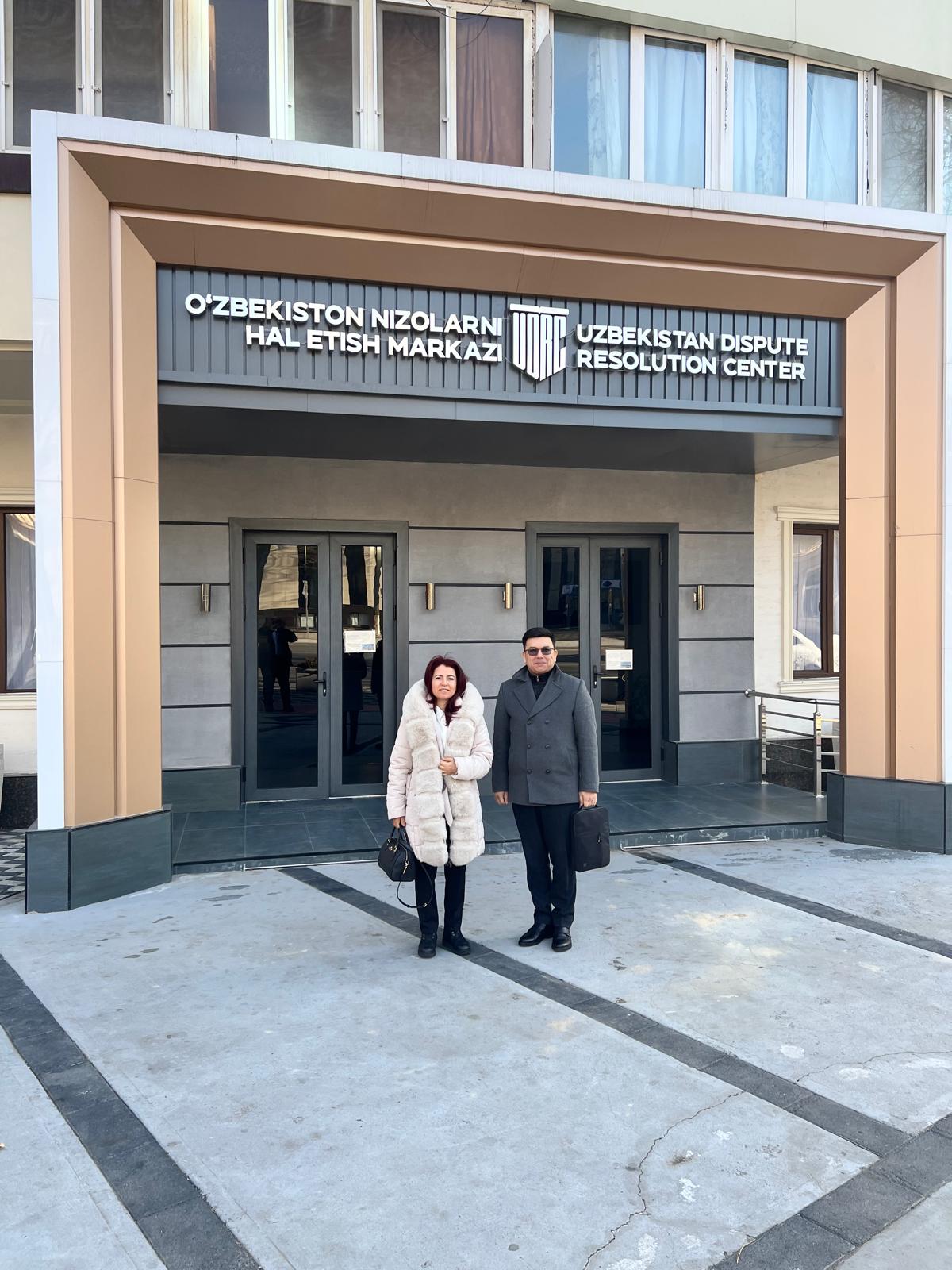 Visit from our Dean to Tashkent Alternative Dispute Resolution Center