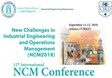 12th International NCM Conferences 2018 Call for Papers