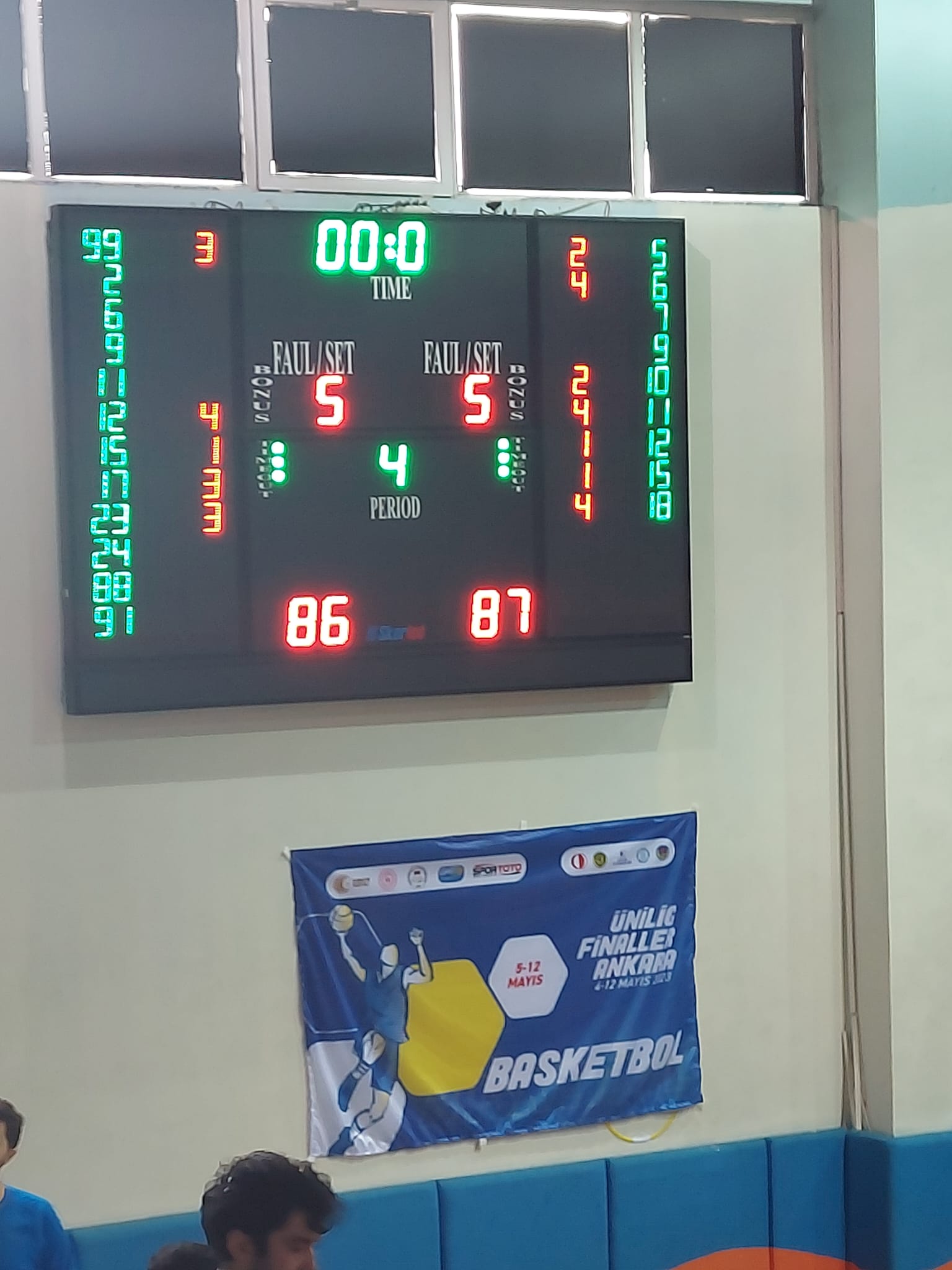 Türkiye Üniversite Sporları Federasyonunca Düzenlenen ÜNİLİG Süper Lig Yükselme Maçı 