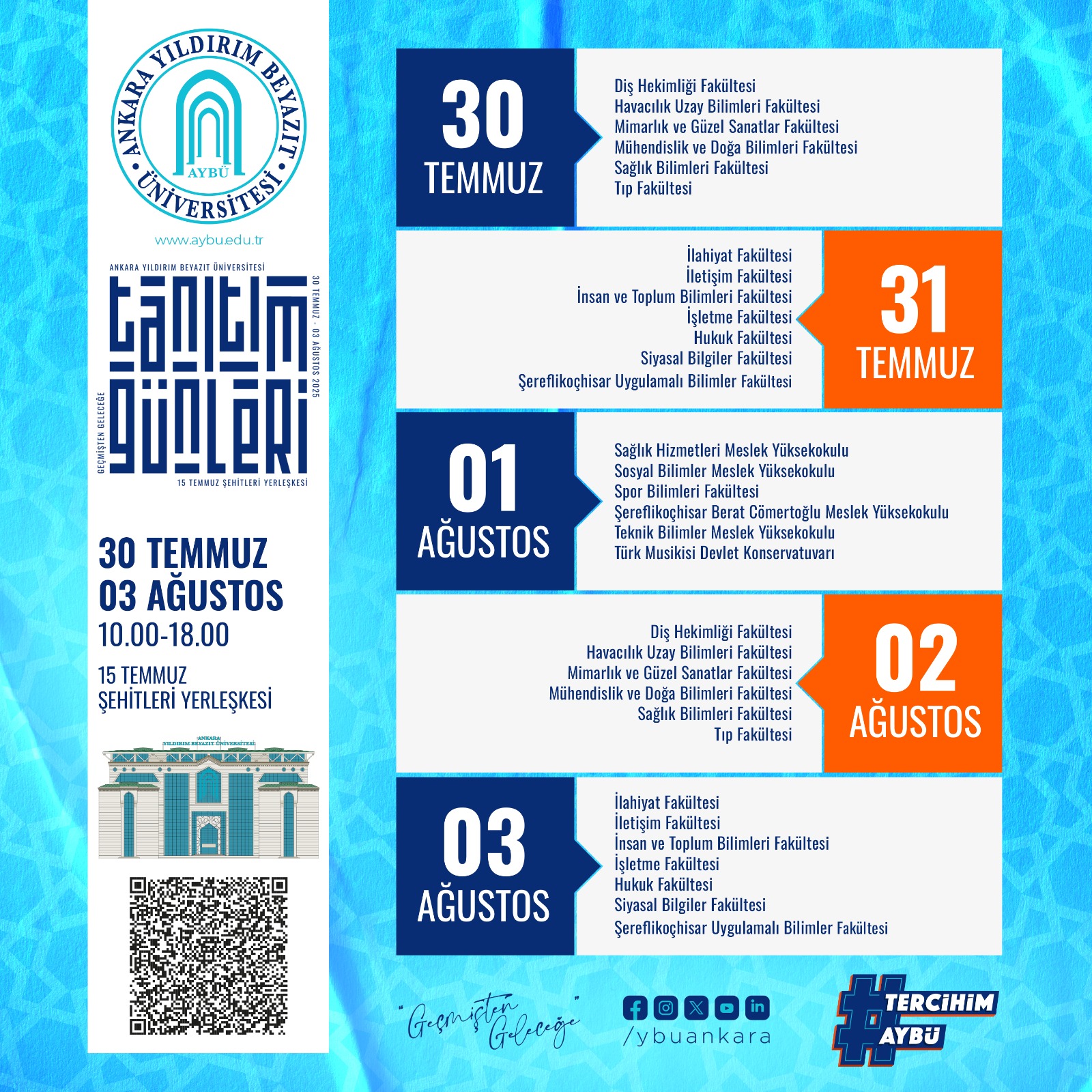 2025-2026 Eğitim-Öğretim Dönemi Tanıtım Günleri Başlıyor!