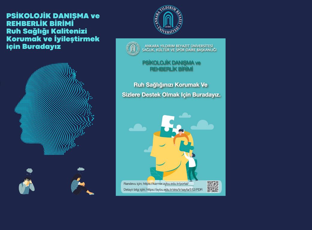 Ruh Sağlığınızı Korumak ve Sizlere Destek Olmak İçin Buradayız