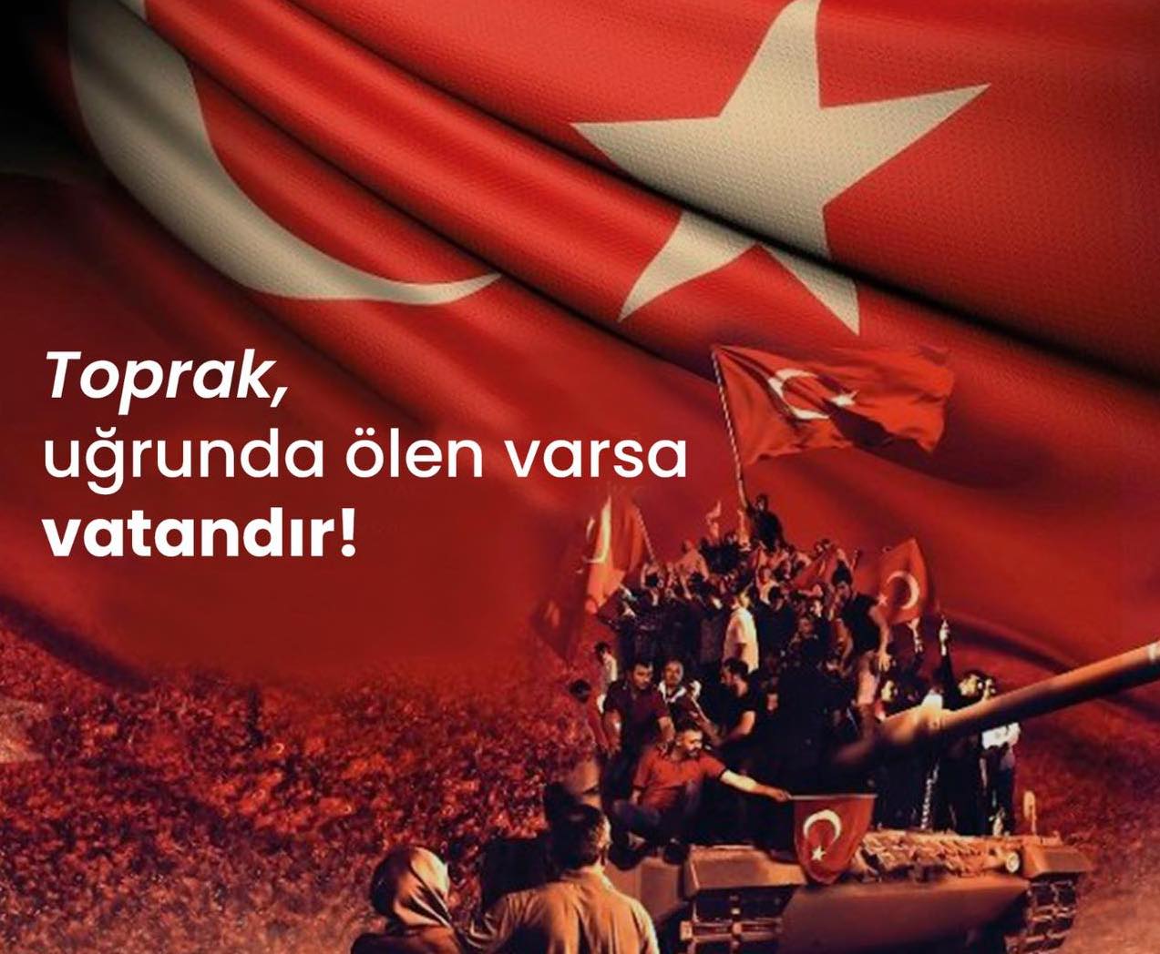 15 Temmuz Şehitleri Anma, Demokrasi Zaferi ve Milli Birlik Günü Etkinliği