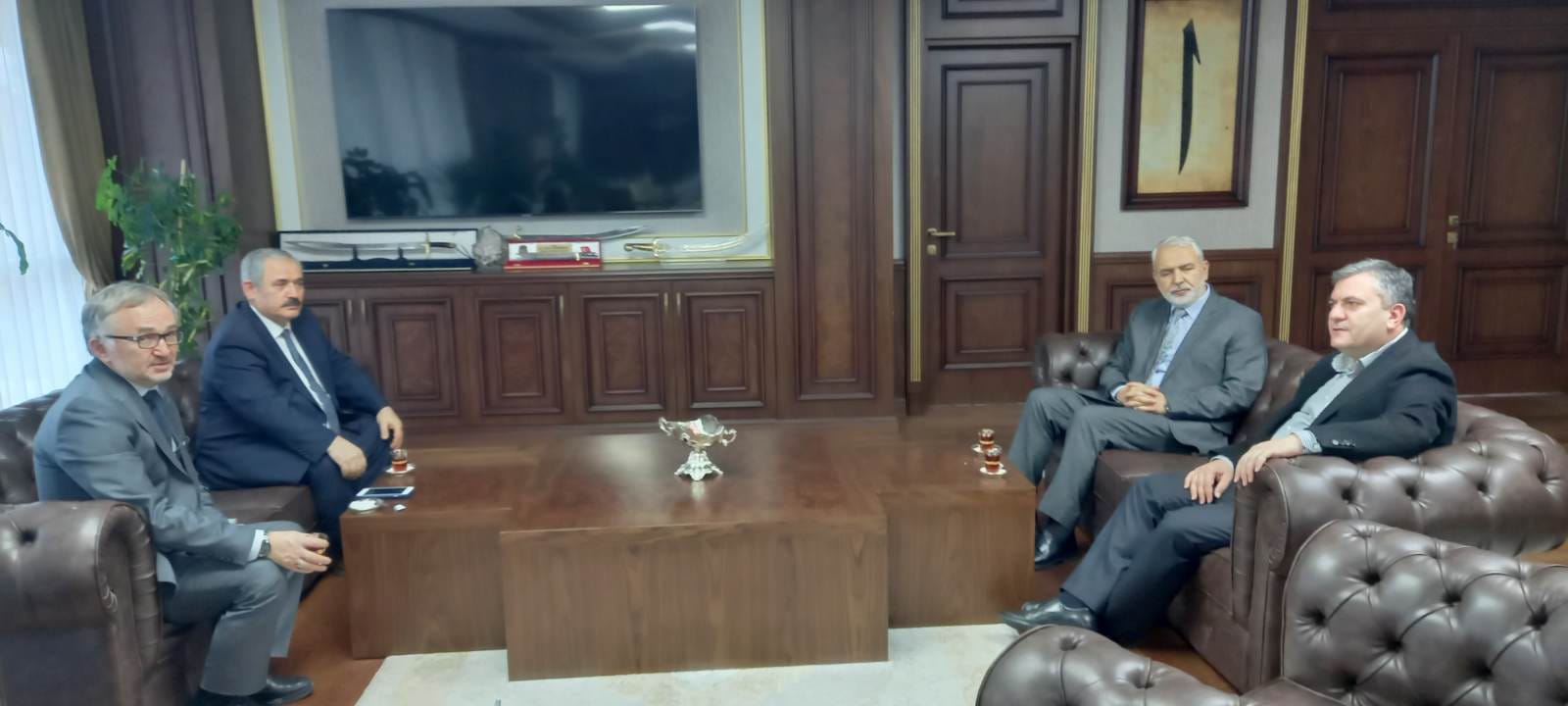 Fakültemiz Dekanlığından Çubuk Belediyesine Ziyaret 