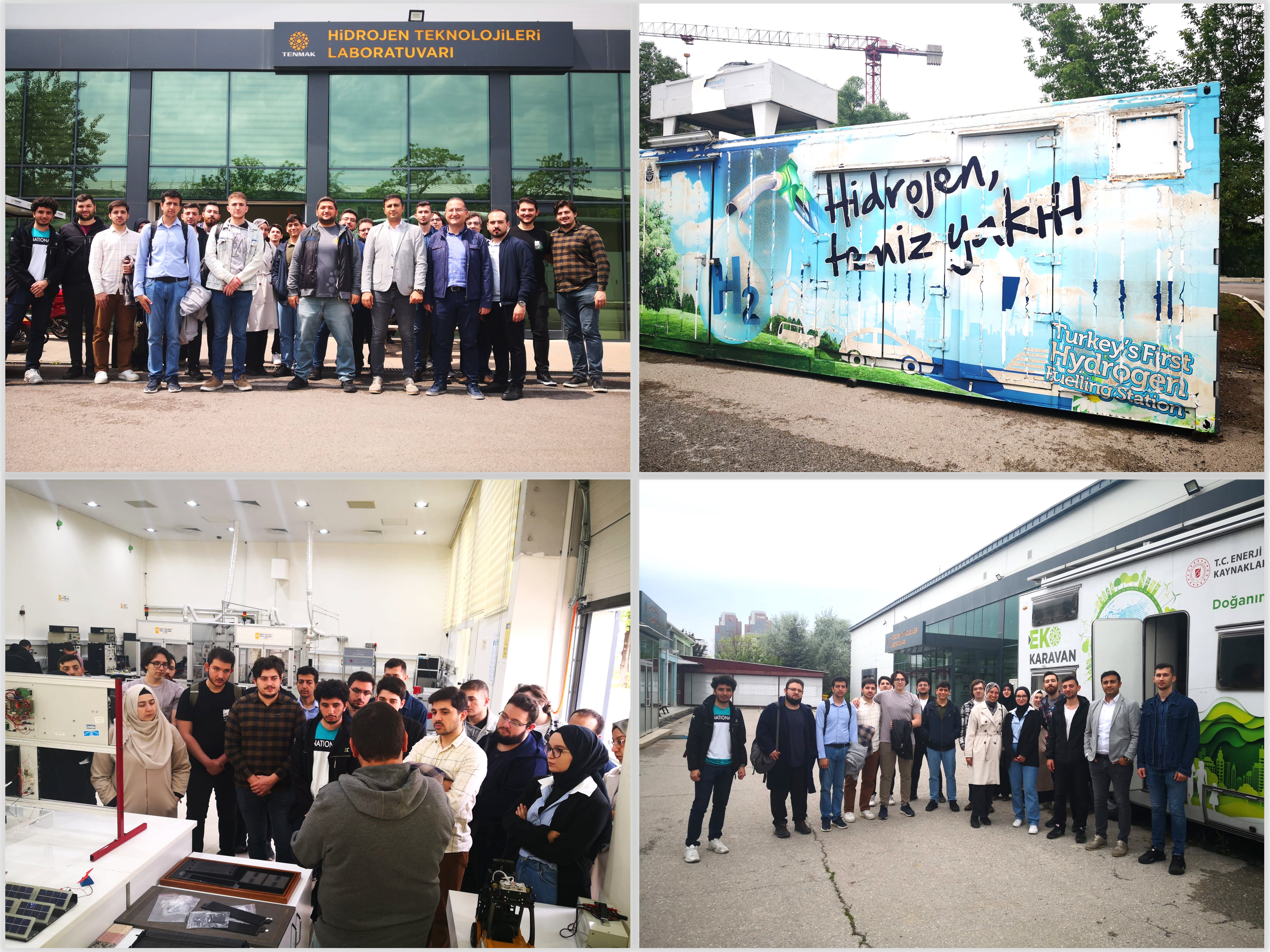 Hidrojen Teknolojileri Laboratuvarı’na Teknik Gezi Düzenlendi