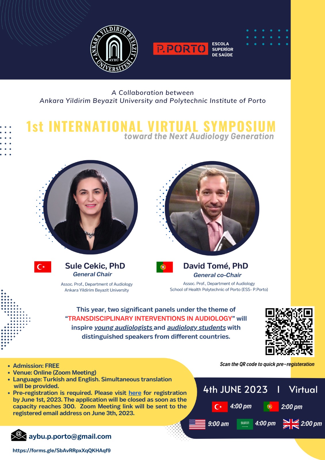 Bölüm Öğrencilerimizden Uluslararası Sempozyum İçin Simultane Çeviri Hizmeti