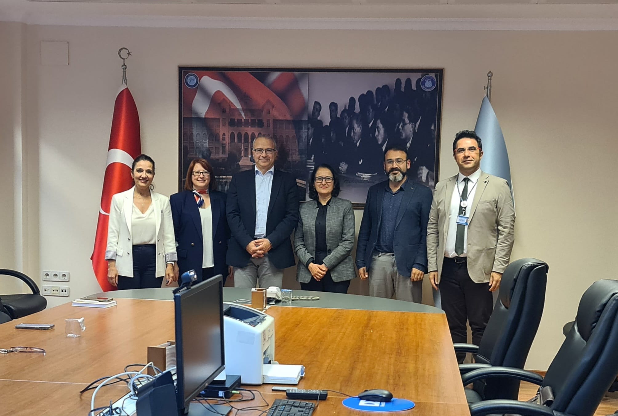 Akreditasyon süreci dış paydaşımız Gazi Üniversitesi Tıp Fakültesi ile fikir alışverişinde bulunuldu.