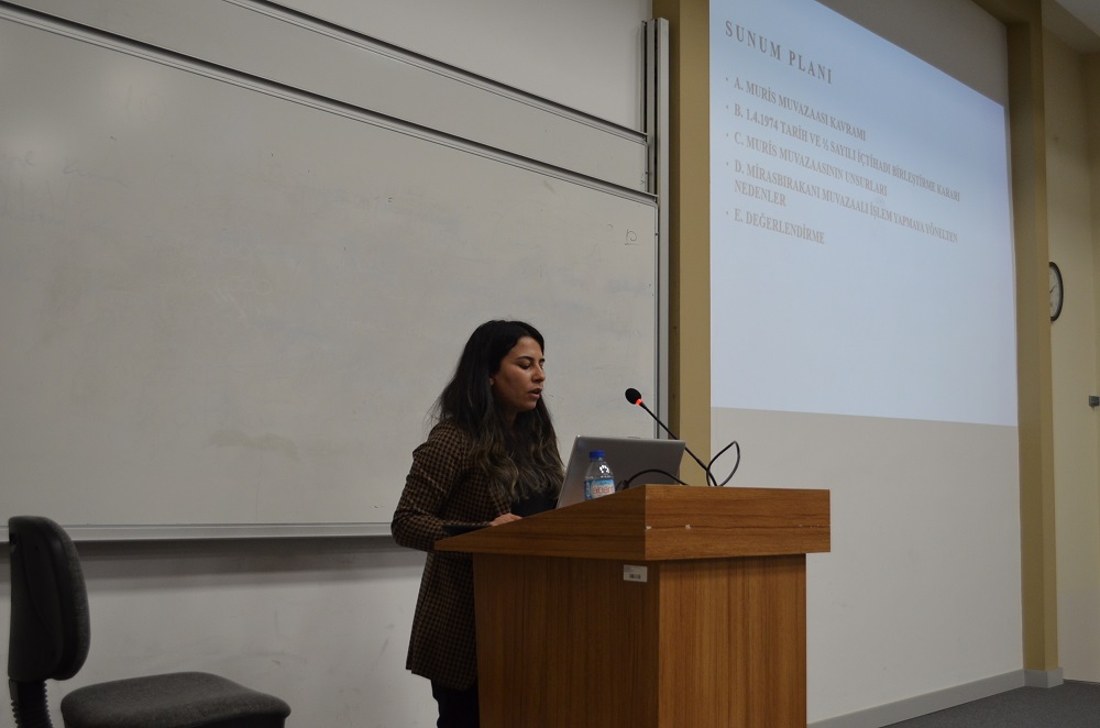 216. Wednesday Seminar – The seminar titled ‘Deceased Collusion: The Reasons that Impel the Deceased to Collusion’ was held (12.01.2022)