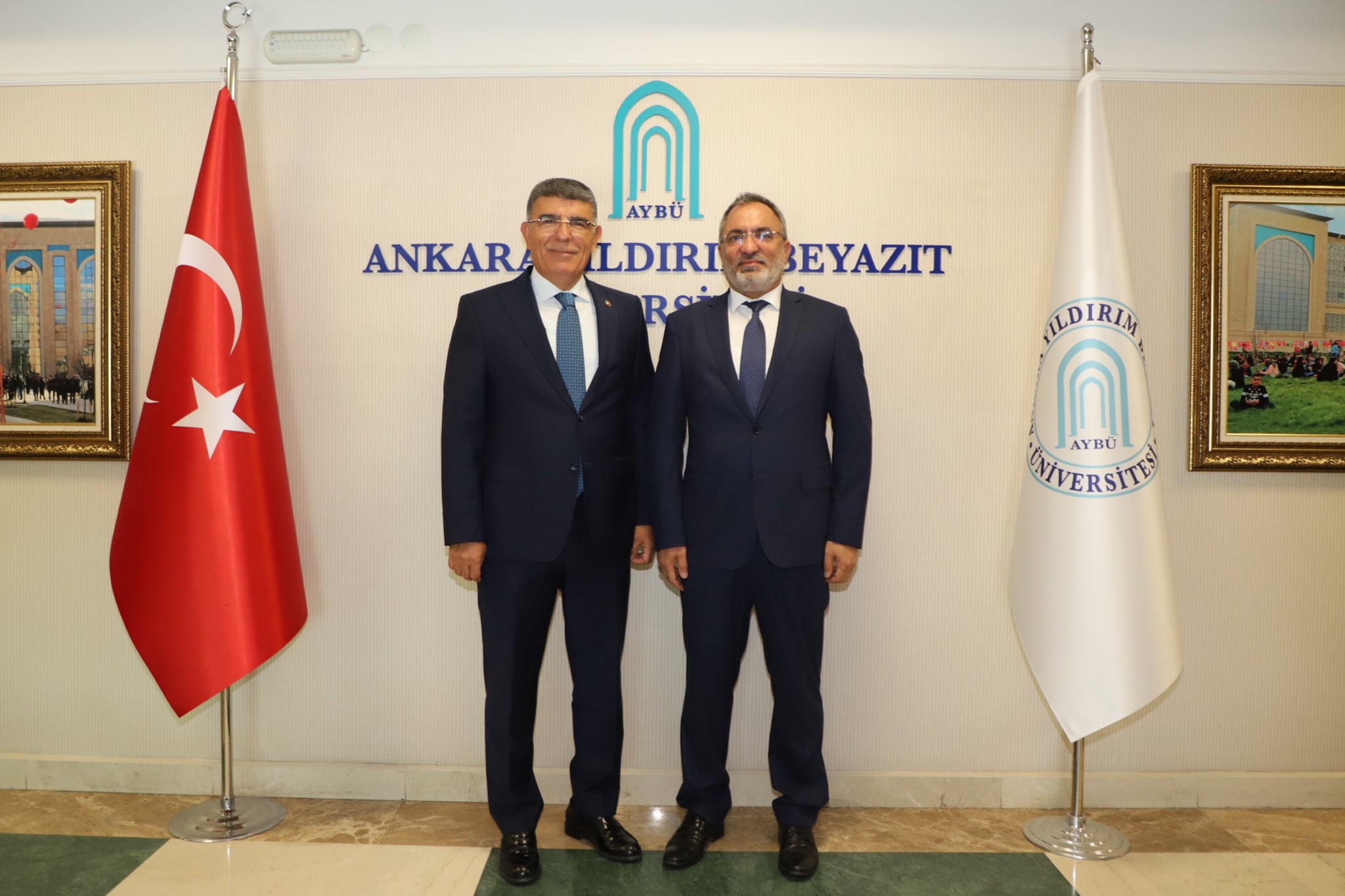 Yargıtay Birinci Başkan Vekili Adem ALBAYRAK'tan Rektörümüze Ziyaret